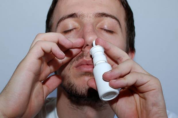 Adicto a los sprays nasales